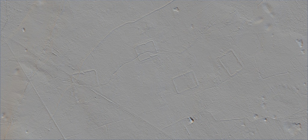 luftgestützter LiDAR Scan einer Oberfläche luftgestützter LiDAR Scan einer Oberfläche