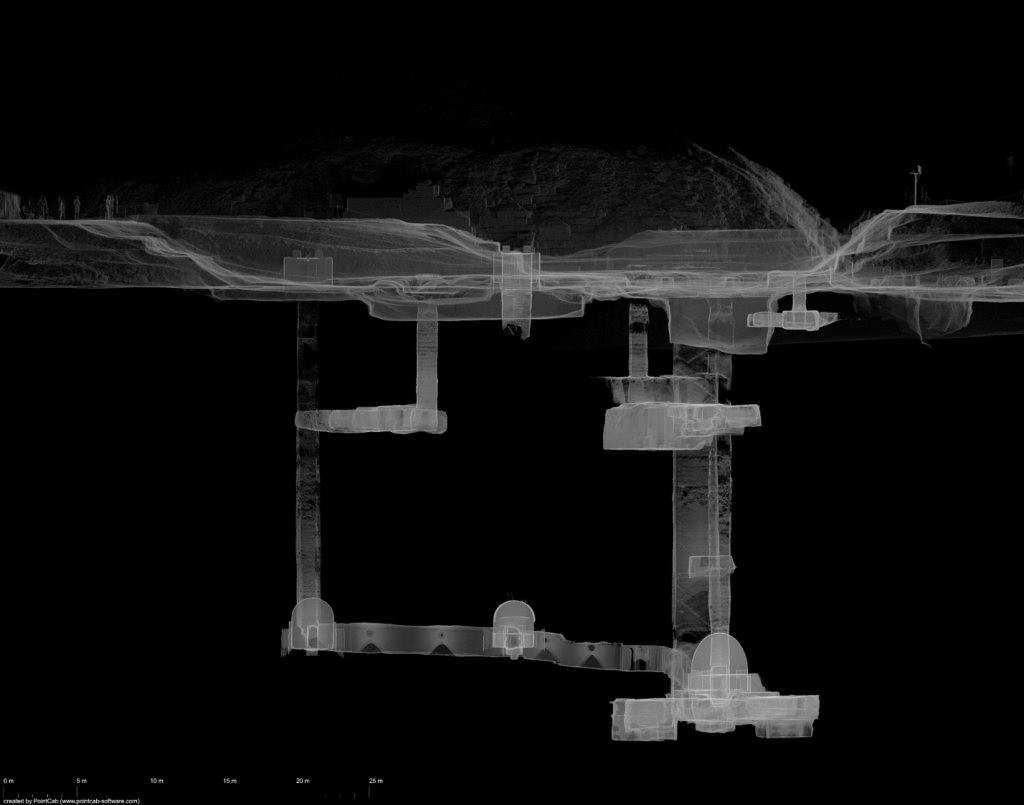 Modell eines terrestrischen Laserscanners Modell eines terrestrischen Laserscanners